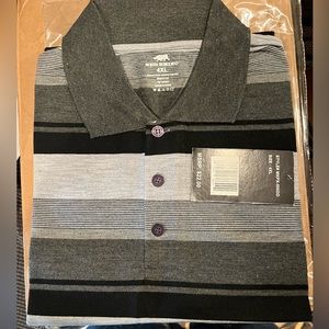 NWT 4XL men’s short sleeve polo style shirt